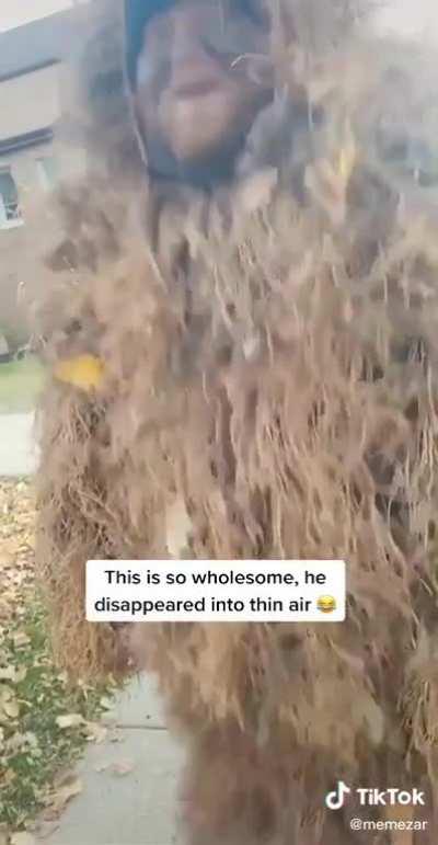 Dude just dissapears