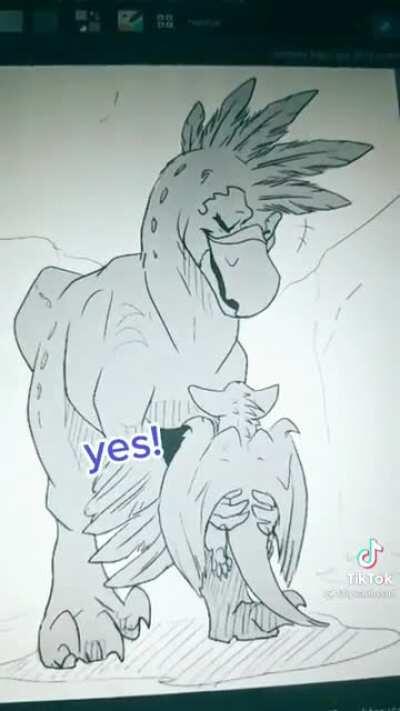 Nergigante is mommy’s baby