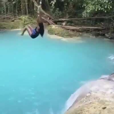 HMB while I try this rope swing