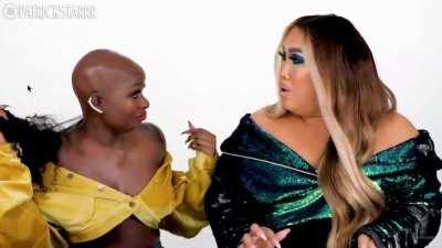 Zaunite girlies after drinking one glass of water from Zaun.