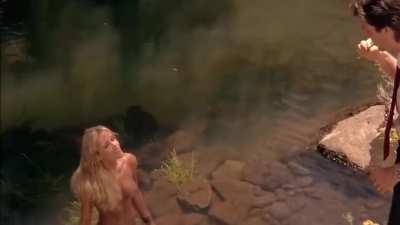 Sheena (1984), PG, Tanya Roberts (boobs, ass, and even some quick bush) and France Zobda (ass). If anyone is interested, I have this sub that focuses on female nudity in PG and PG-13 movies