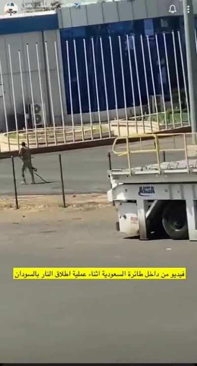 Inside the cockpit of the Saudia A330 during the Sudanese Military Coup.