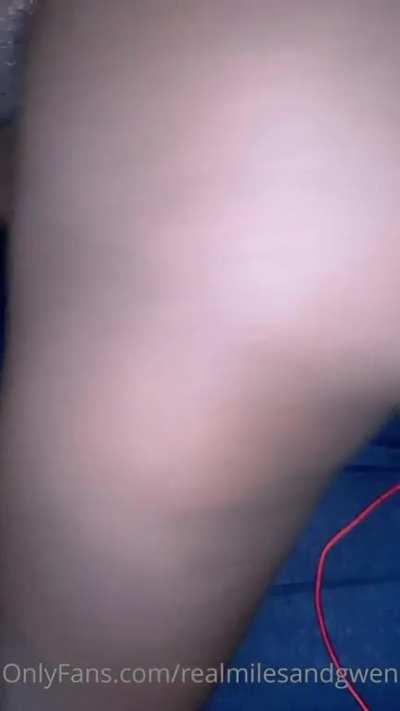 Cheeks getting clapped