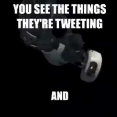 It's like, a bunch of monkey's, bit they tweet