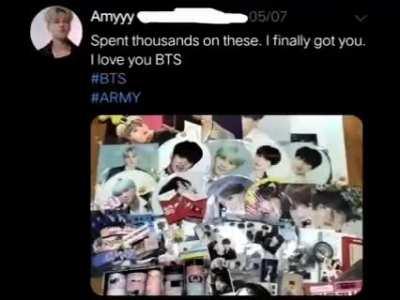 Ah yes, who else would it be but a BTS simp from my country