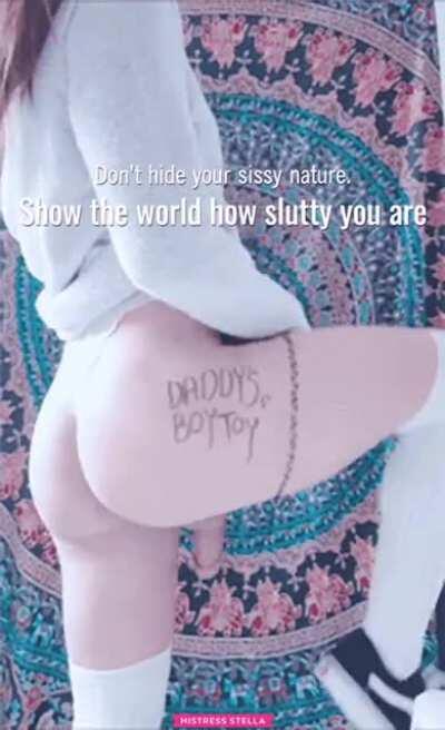 Don't be shy, be slutty 💋 ~ MistressStella.com