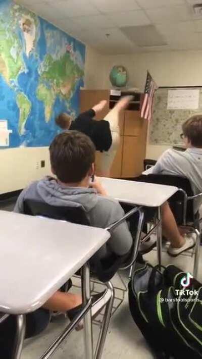 Chad Stays Ready At All Times