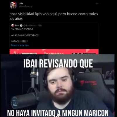 IBAI HOMOFOBILICO 🤬🤬