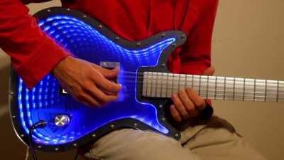 Came for the Infiniti Mirror Guitar build, stayed for the vibes.