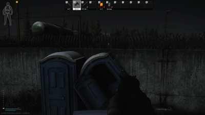 Figured I'd run at night and get some tasks done, didn't expect the neighborhood watch