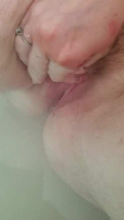 It feels good to get clean