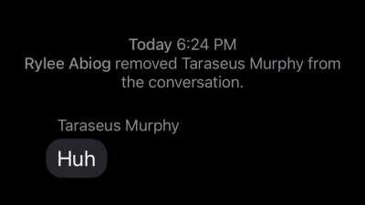 Taraseus decides when he leaves. [OC]