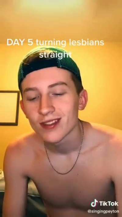 He's definitely doing the opposite for sure