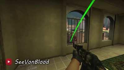 Insane Mirage Flash for B-site (blinds everyone)