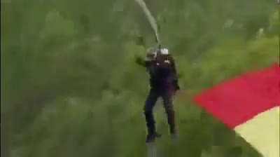 WCGW Raising your Flag in a Parachute!