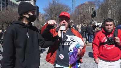 Anti-Vax Rally in NYC