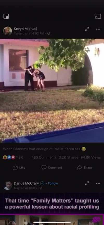 Grandma was not to be played with!!