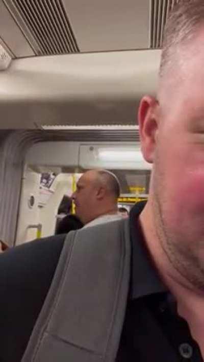 An interesting commute today.