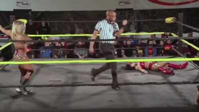 Barbi Hayden defeats Santana Garrett without breaking a sweat