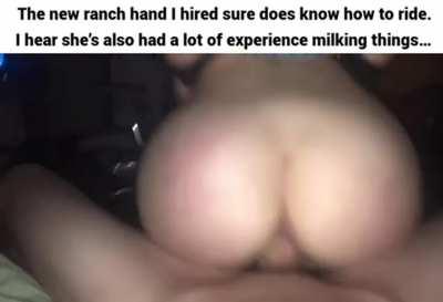 Life on the farm ain’t so bad if you’ve got a good ranch hand