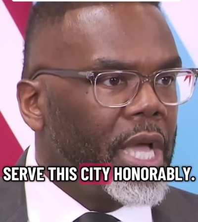 Mayor of Chicago is Brandon Johnson superbly owns the moment
