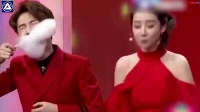 HMC while I eat cotton candy