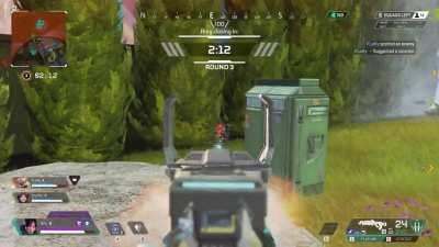 The trees have a hitbox