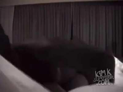 Ray j treating kim like the slut she is