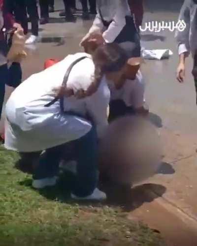 Nurses and Healthcare professionals protest was met with police brutality in Rabat