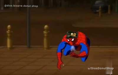 *Summons purple boxer*