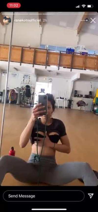 She’s such a show off 🥵