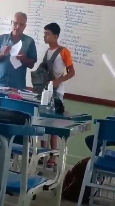 He went total American