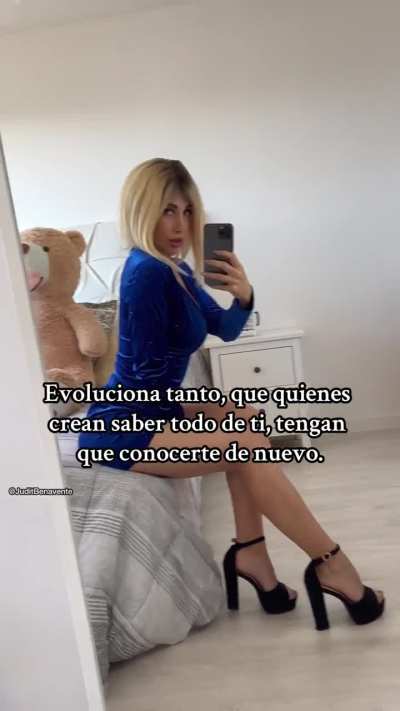 Evoluciona tanto, que quienes crean saber todo de ti, tengan que conocerte de nuevo.✨
