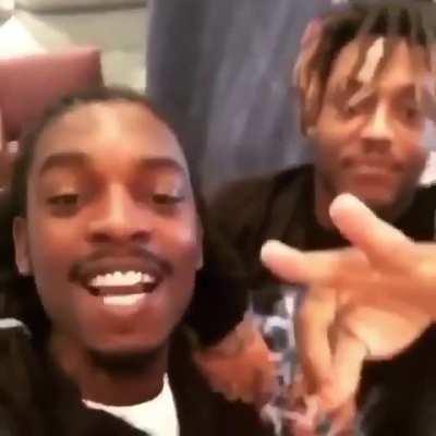 Juice jamming to location by Carti