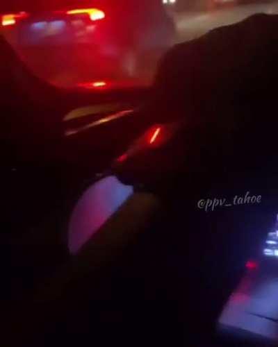 WCGW losing a wheel on the highway