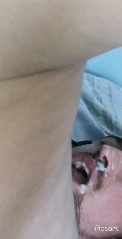 Hope you like seeing me jizzing all over my face 😜