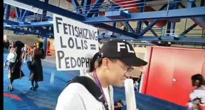 Loser upset over the truth