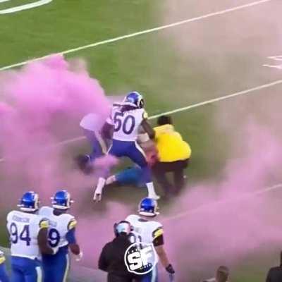 When you try to be that guy at the football game...