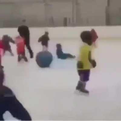 Anakin playing on ice be like: