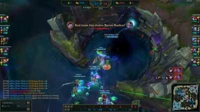 Stole Baron with Lulu and won us this horrible game!