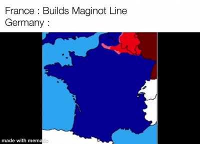 So much for the maginot