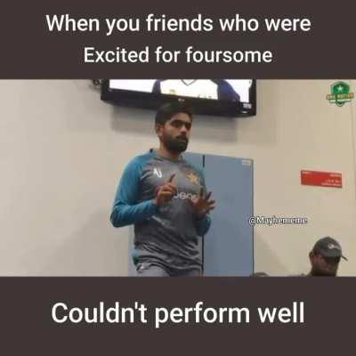 Boys didn't play well