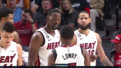 [Highlight] Bam does a double take at Kyle Lowry