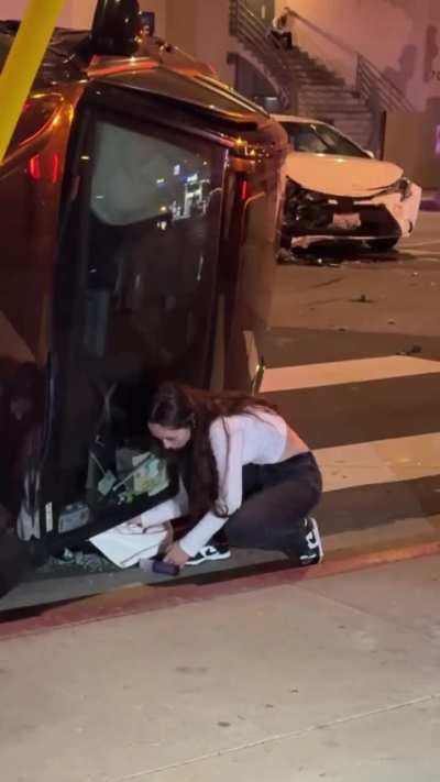 She just wanted to call her mom