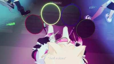 mumei and fuwamoco performing sabotageeeeeeee