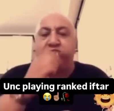 Unc ain't fooling around