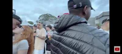 Brazilian couples tongue kissing 