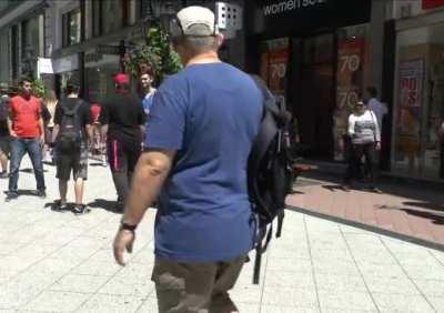 A Walk After Shopping