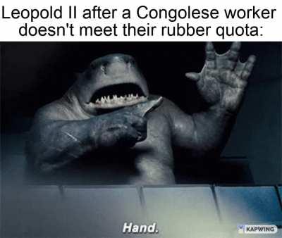 Running a colony was a real handful for Leopold