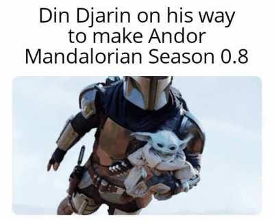 Baby din djarin cameo, let's go